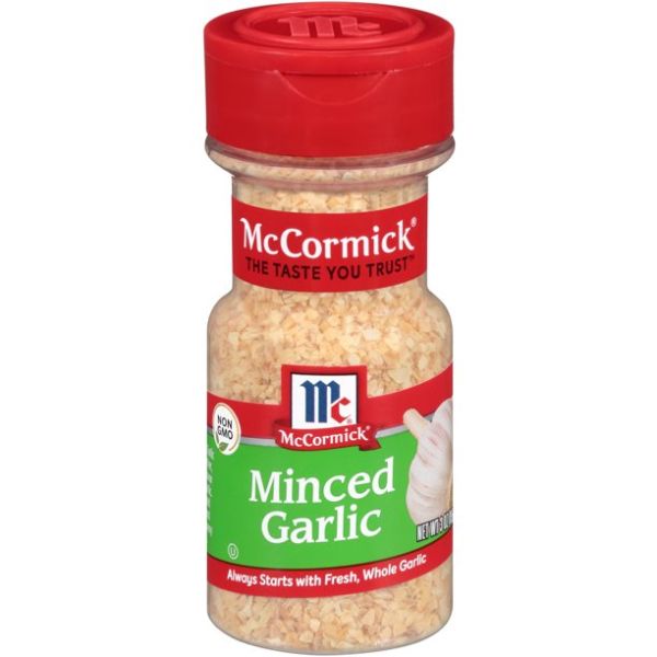 MC CORMICK: Minced Garlic, 3 oz