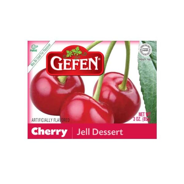 GEFEN: Cherry Jello, 3 oz