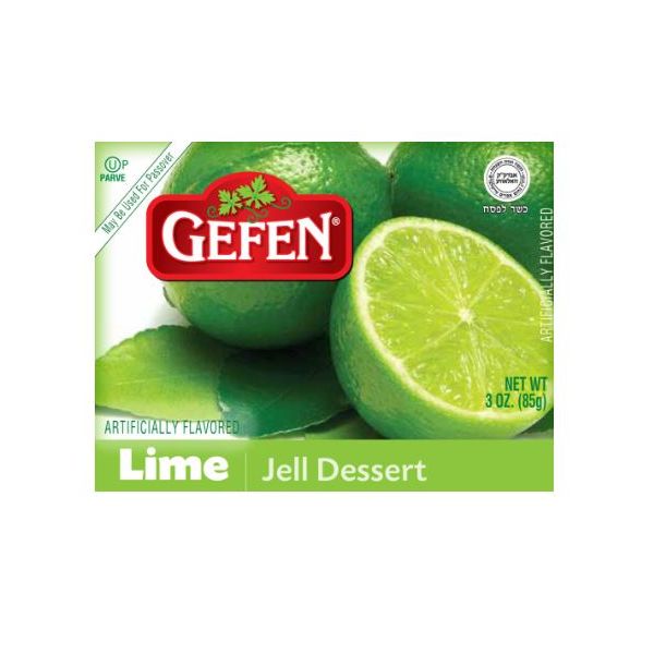 GEFEN: Lime Jello, 3 oz