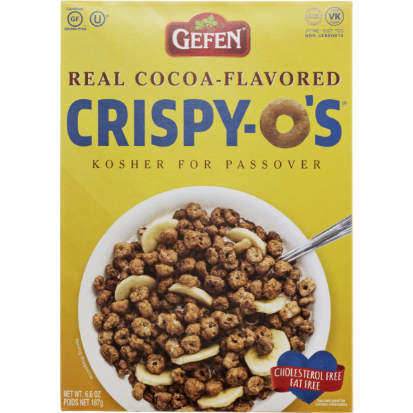 GEFEN: Real Cocoa Crispy Os, 6.6 oz