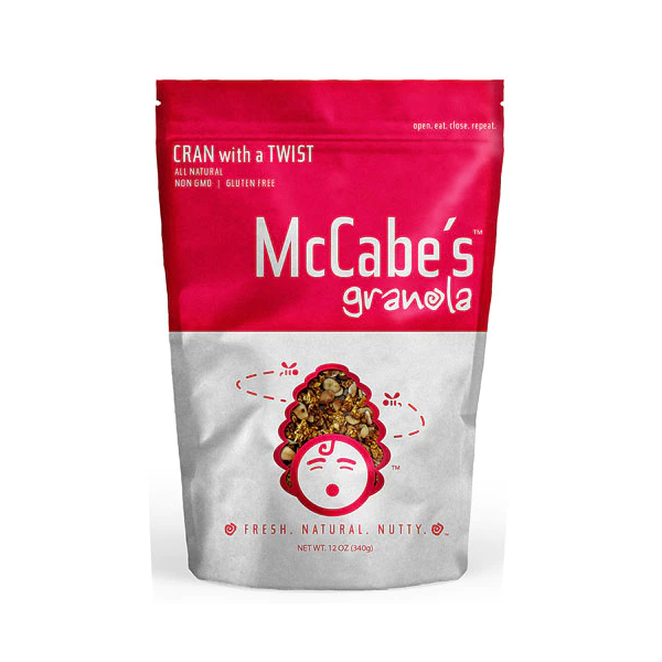 MCCABES: Granola Gluten Free Cran With A Twist, 12 oz