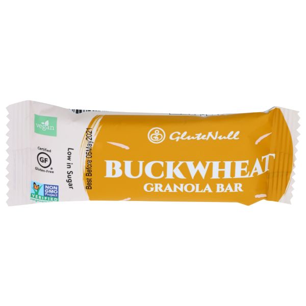 GLUTENULL: Buckwheat Granola Bar, 1.5 oz