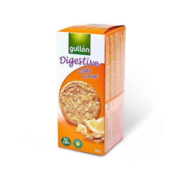 GULLON: Oats and Orange Digestive Biscuits, 15 oz
