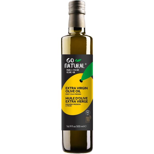 GO NATURAL OLIVE OIL: Extra Virgin Olive Oil, 16.9 fo