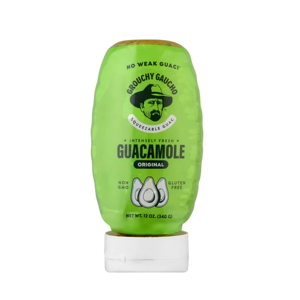GROUCHY GAUCHO: Squeezable Guacamole Original, 12 oz