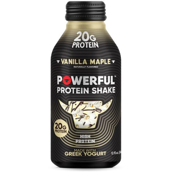 POWERFUL: Vanilla Protein Shake, 12 fo
