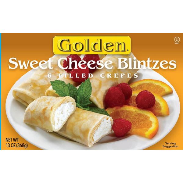 GOLDEN: Sweet Cheese Blintzes, 13 oz
