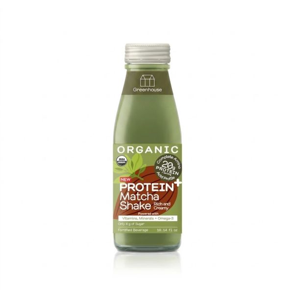 GREENHOUSE: Matcha Protein Shake, 10.14 fo