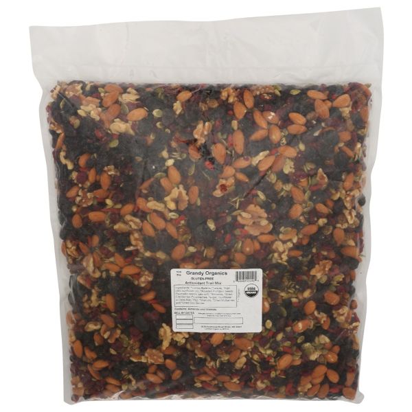 GRANDY ORGANICS: Antioxidant Trail Mix Bulk, 10 lb