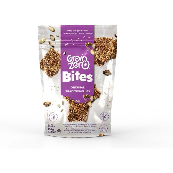 GRAIN ZERO: Original Bites Granola, 5.3 oz
