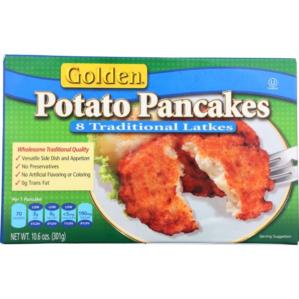 GOLDEN: Potato Pancakes, 10.6 oz