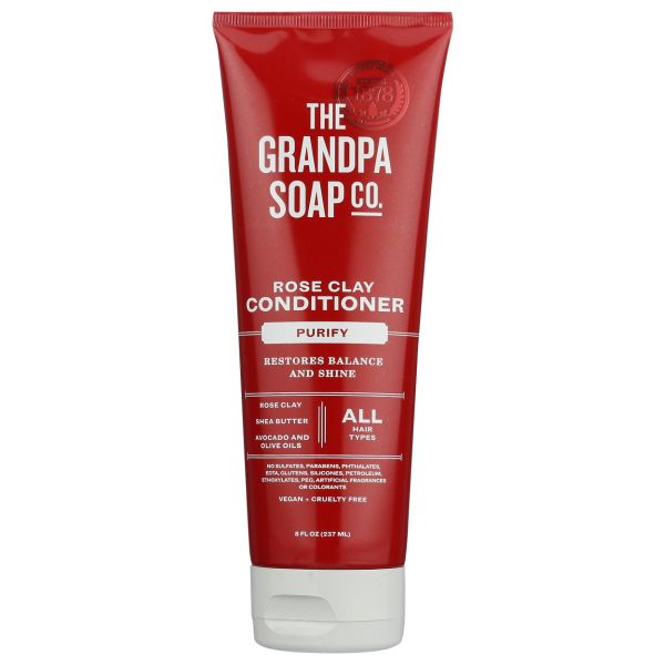 GRANDPAS: Rose Clay Deep Conditioner, 8 oz