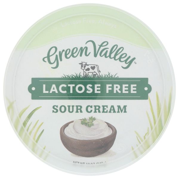 GREEN VALLEY CREAMERY: Sour Cream Lactose Free, 12 oz