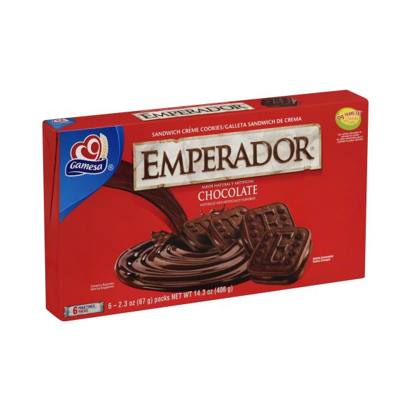 GAMESA: Emperador Chocolate Cookies, 14.34 oz