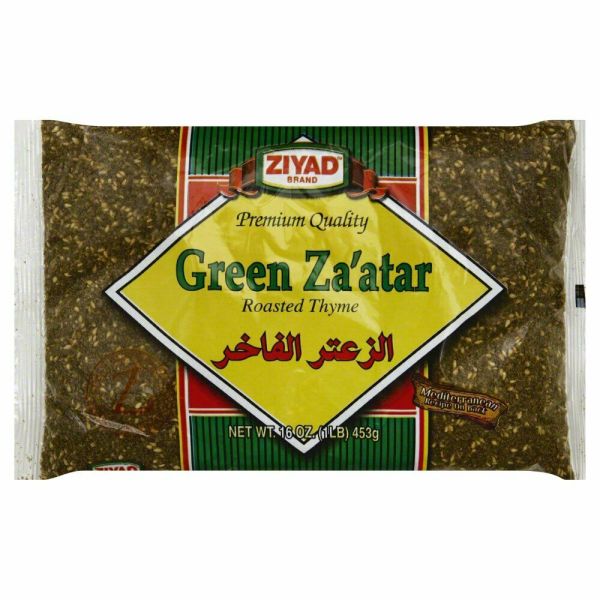 ZIYAD: Green Zaatar Roasted Thyme, 16 oz