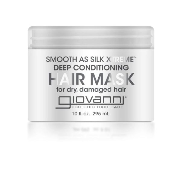 GIOVANNI COSMETICS: Smooth as Silk Deep Conditioning Hair Mask, 10 fo