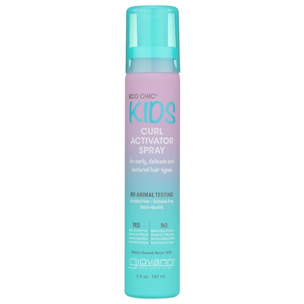 GIOVANNI COSMETICS: Eco Chic Kids Curl Activator Spray, 5 fo