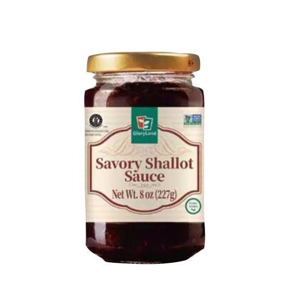 GLORYLAND: Savory Shallot Sauce, 8 oz