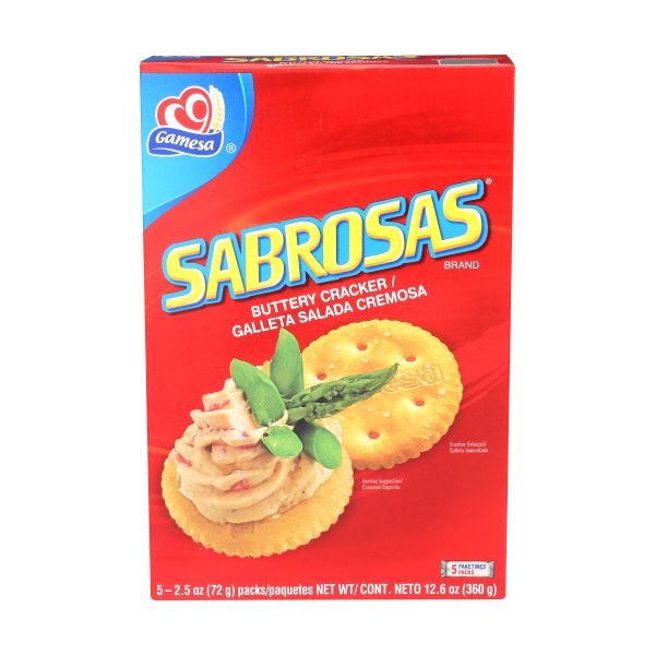 GAMESA: Sabrosas Crackers, 12.6 oz