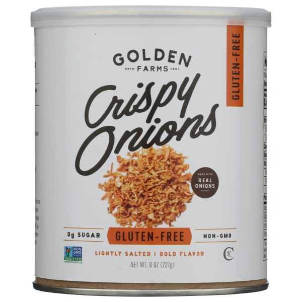 GOLDEN FARMS: Crispy Fried Onions, 8 oz