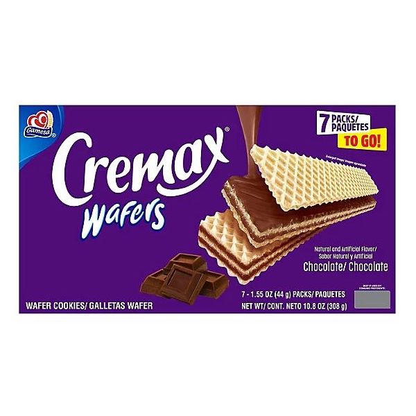 GAMESA: Cremax Chocolate Wafers, 10.8 oz