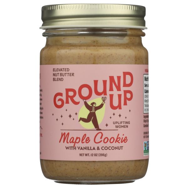 GROUND UP: Maple Cookie Nut Butter, 12 oz