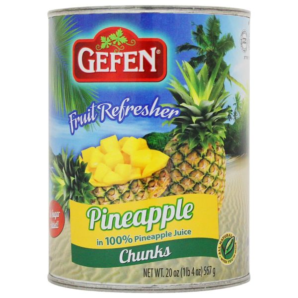 GEFEN: Pineapple Chunks, 20 oz
