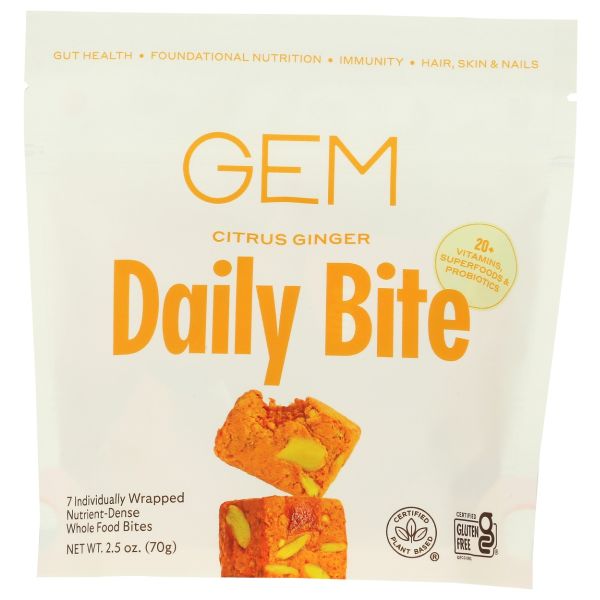 GEM: Daily Bite 7 Count, 2.5 oz