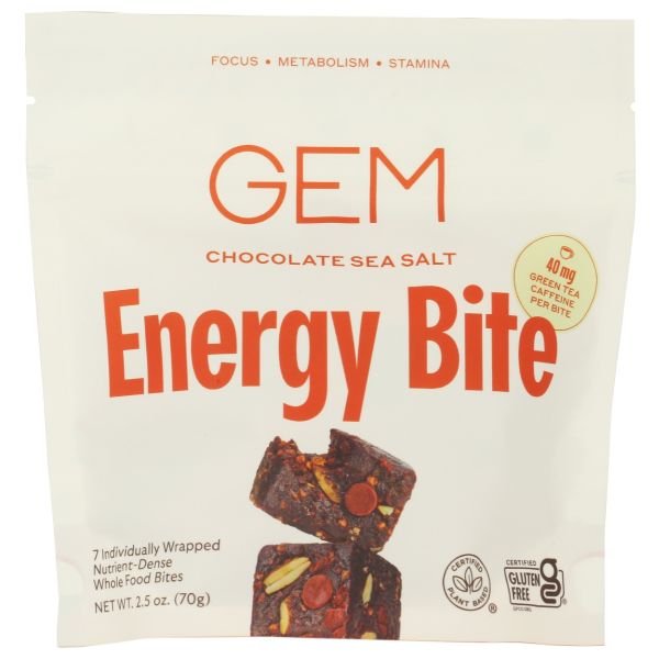 GEM: Energy Bite 7 Count, 2.5 oz