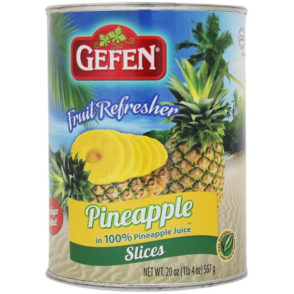 GEFEN: Pineapple Slices, 20 oz