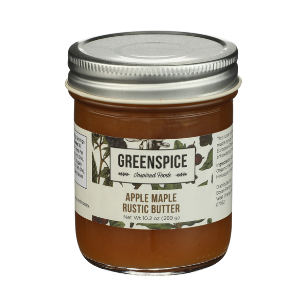 GREENSPICE INSPIRED FOODS: Apple Maple Rustic Butter, 10.2 oz