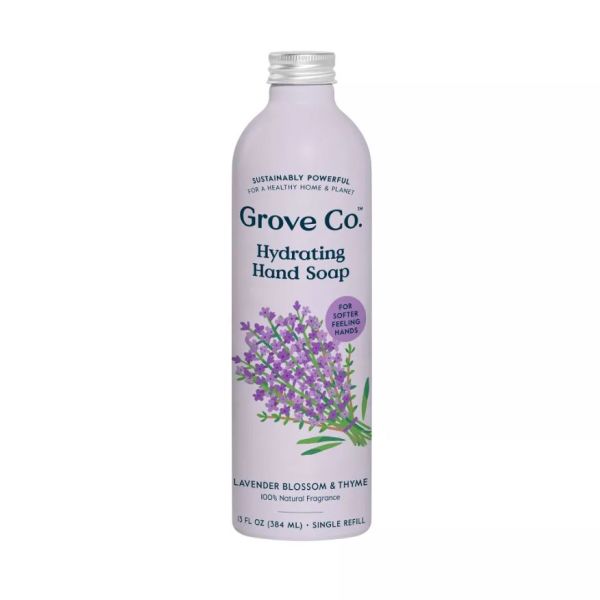 GROVE CO: Hydrating Hand Soap Lavender Thyme, 13 fo