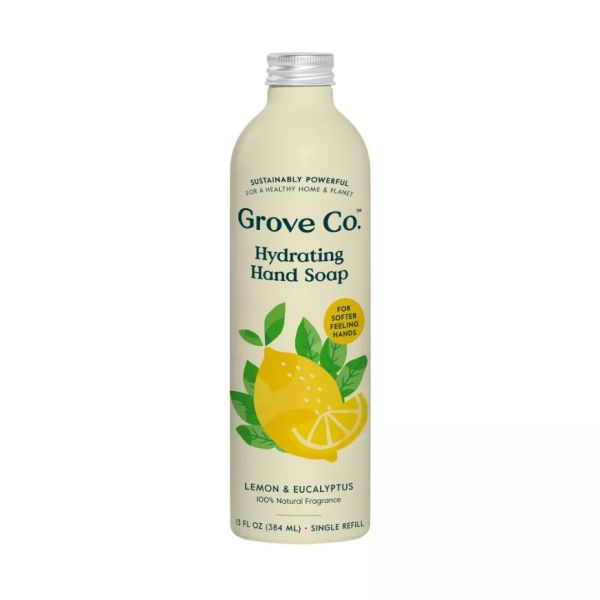 GROVE CO: Hydrating Hand Soap Lemon Eucalyptus, 13 fo