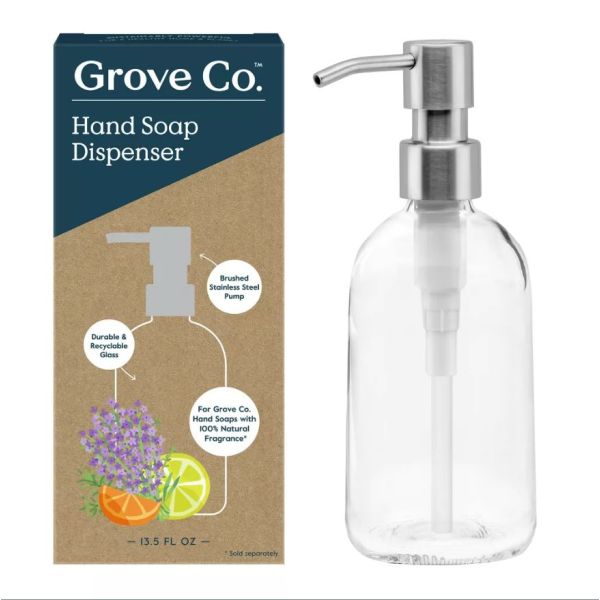 GROVE CO: Hand Soap Dispenser, 1 pc