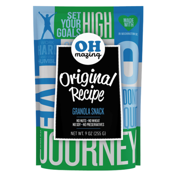 OH-MAZING: Original Recipe Granola Snack, 9 oz