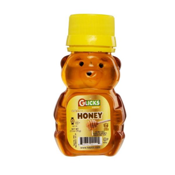 GLICKS: Mini Honey Cubs, 2.5 oz