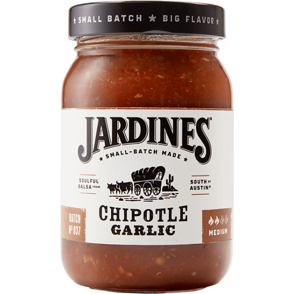 JARDINES: Garlic Chipotle Salsa, 16 oz