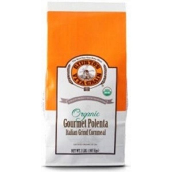 GIUSTOS: Organic Cornmeal Polenta, 25 lb