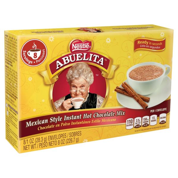 ABUELITA: Instant Hot Chocolate Mix 8-1oz, 8 oz