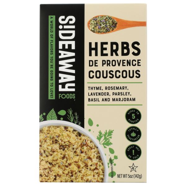 SIDEAWAY FOODS: Herbes De Provence Couscous, 5 oz