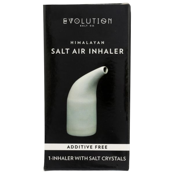 EVOLUTION SALT: Himalayan Salt Inhaler Additive Free, 1 ea