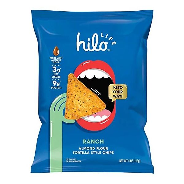 HILO LIFE SNACKS: Ranch Tortilla Chips, 4 oz