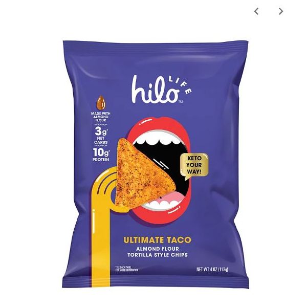 HILO LIFE SNACKS: Ultimate Taco Tortilla Chips, 4 oz