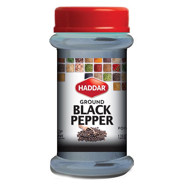 HADDAR: Ground Black Pepper, 1.23 oz