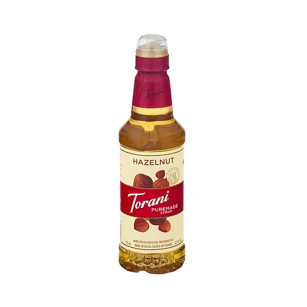 TORANI: Puremade Hazelnut Syrup, 375 ml