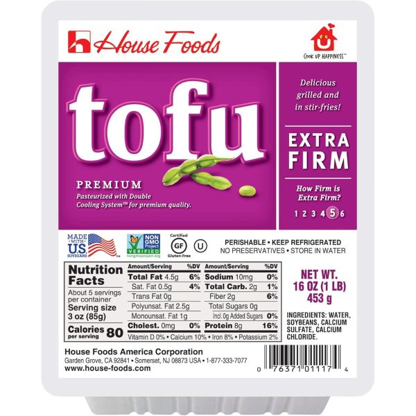 HOUSE FOODS: Premium Tofu Extra Firm, 16 oz