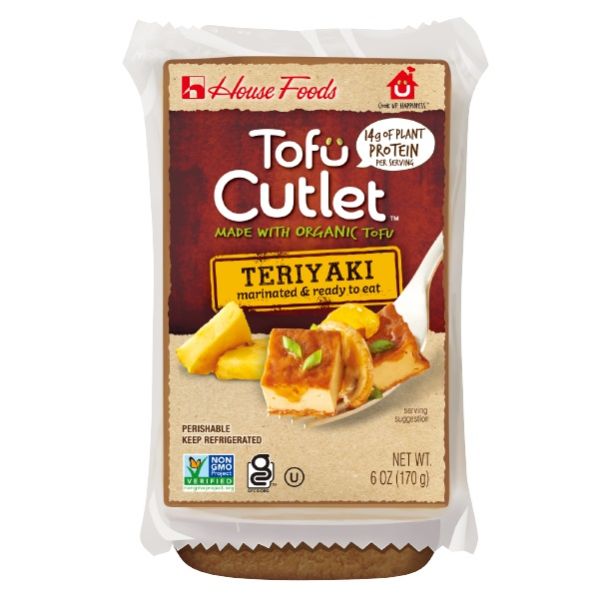 HOUSE FOODS: Tofu Cutlet Teriyaki, 6 oz