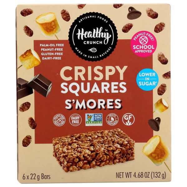 HEALTHY CRUNCH: Smores Crispy Squares, 4.68 oz