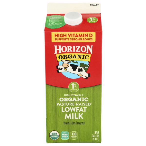 HORIZON: Organic 1% Low Fat Milk, 64 oz