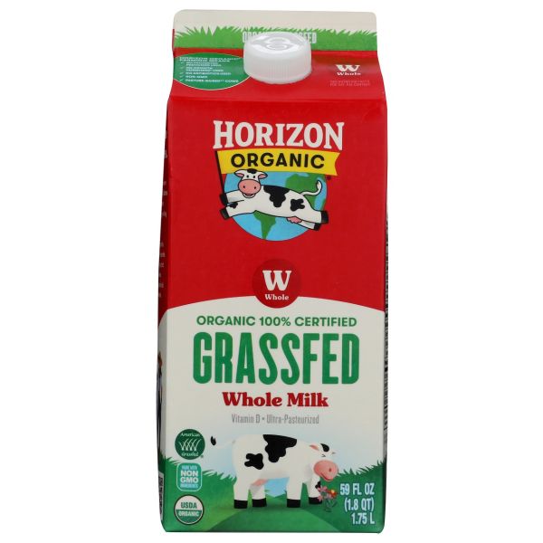 HORIZON: Grassfed Whole Milk, 64 oz
